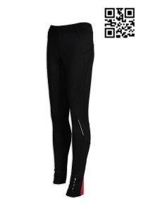 U228 tailor made PE trouser reflective sporty trouser zipper assorted color fit order supplier company